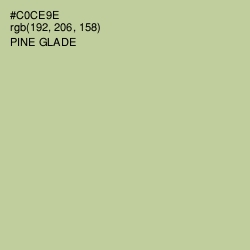 #C0CE9E - Pine Glade Color Image